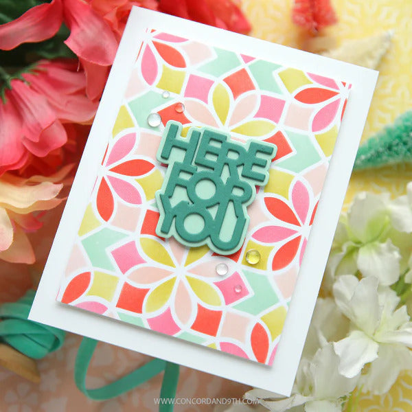 Concord & 9th - Cara Medallion Stencil Pack by Kristina Werner