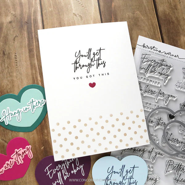 Concord & 9th - Dots on Dots Stencil Pack by Kristina Werner