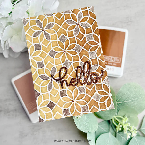 Concord & 9th - Thick and Thin Hello Die Set by Kristina Werner