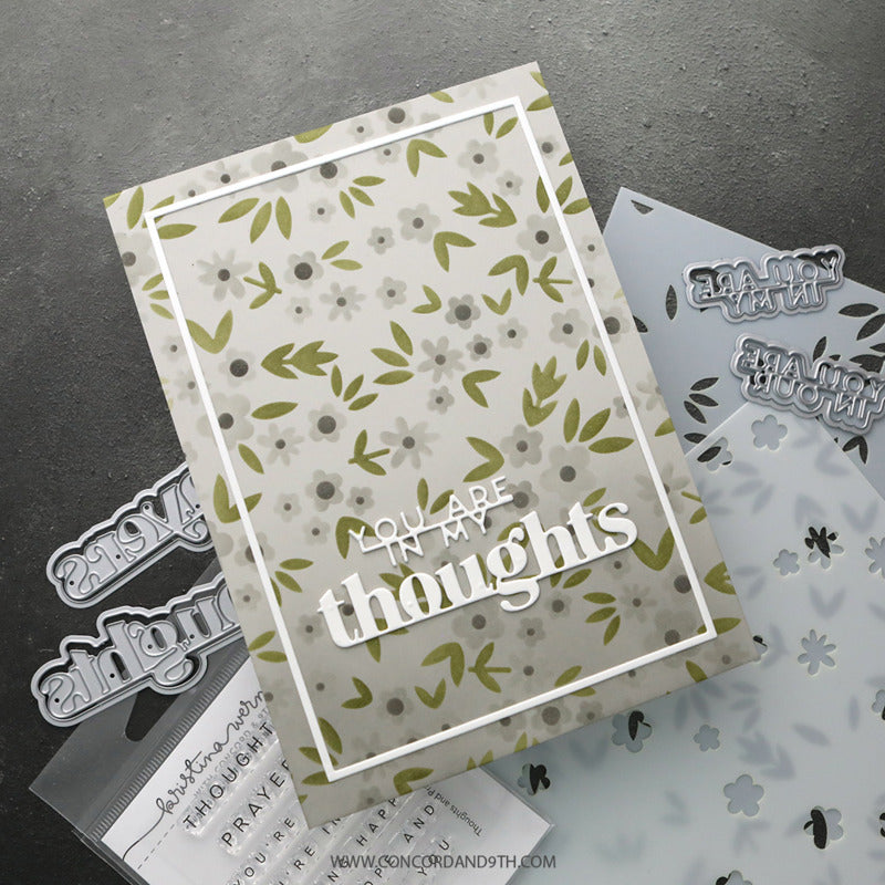 Concord & 9th - Bitsy Blooms Stencil Pack by Kristina Werner