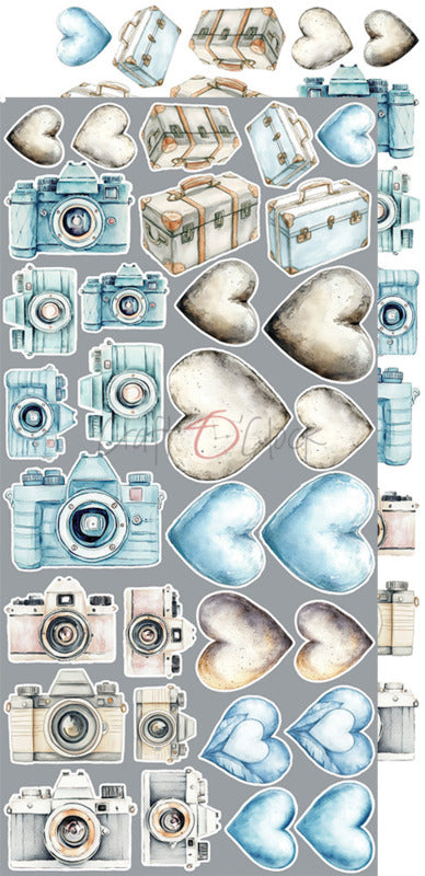 Craft O'Clock - Something Blue - Themed Extras Set