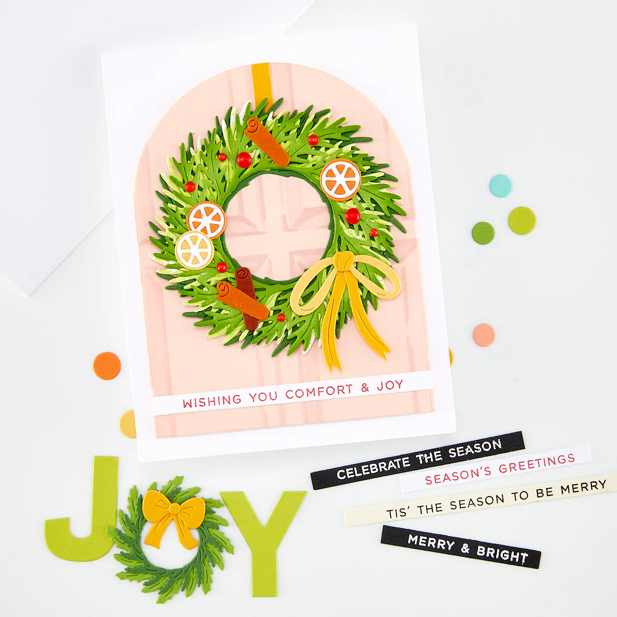 Hero Arts - Winter Wreath Die Set