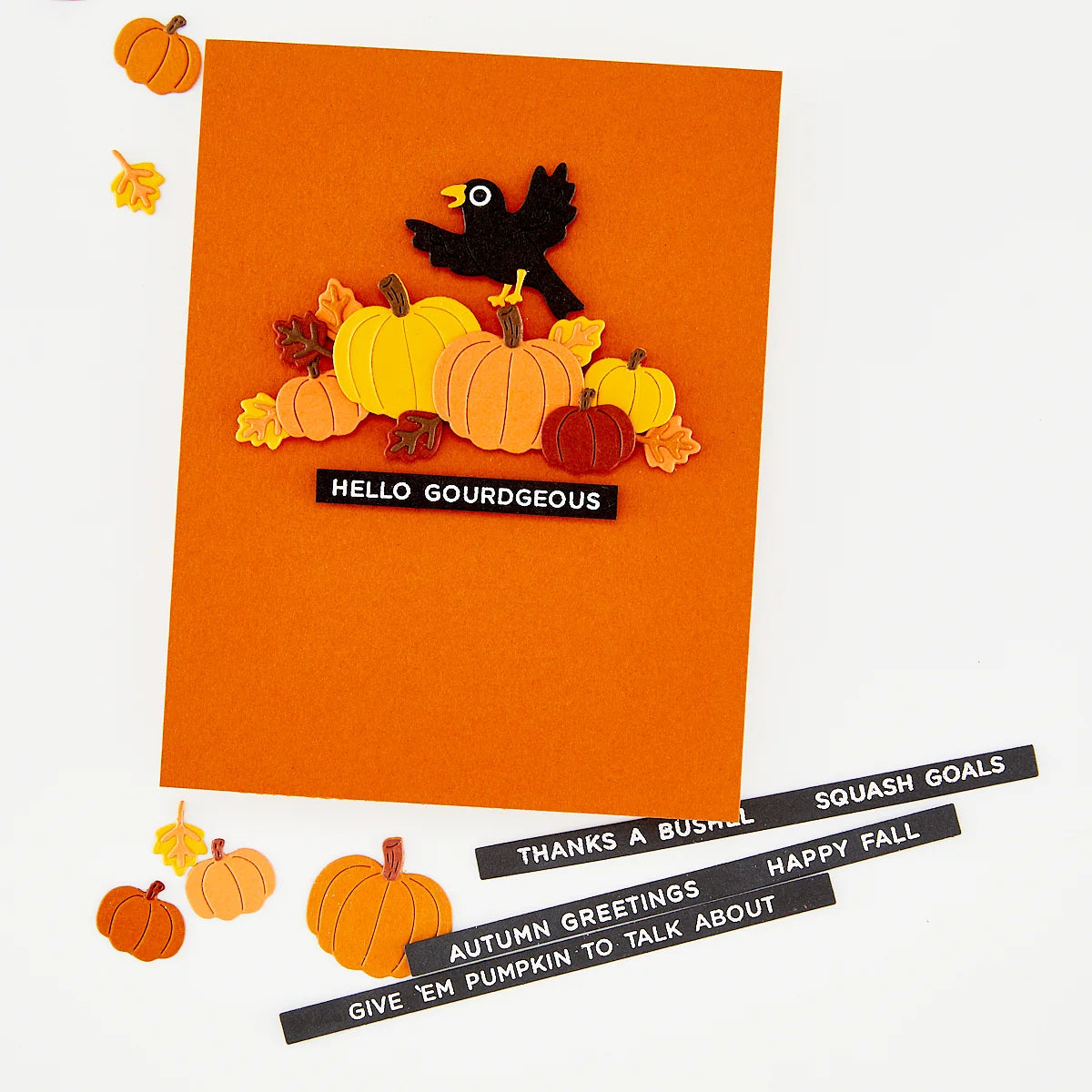 Hero Arts - Autumn Greetings Stamp Set