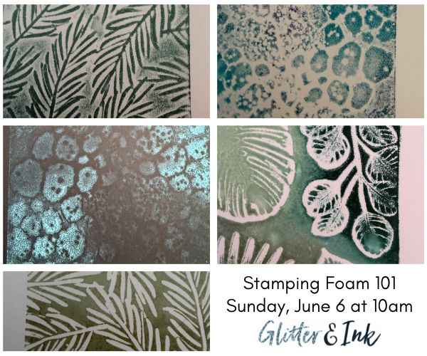 ONLINE CLASS - Stamping Foam 101