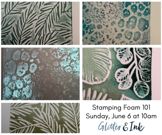 ONLINE CLASS - Stamping Foam 101
