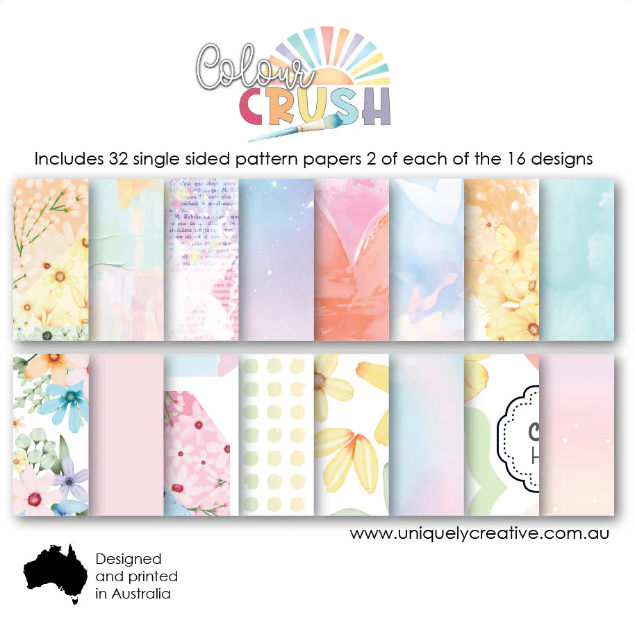 Uniquely Creative - Colour Crush - 6x6 Collection Pack