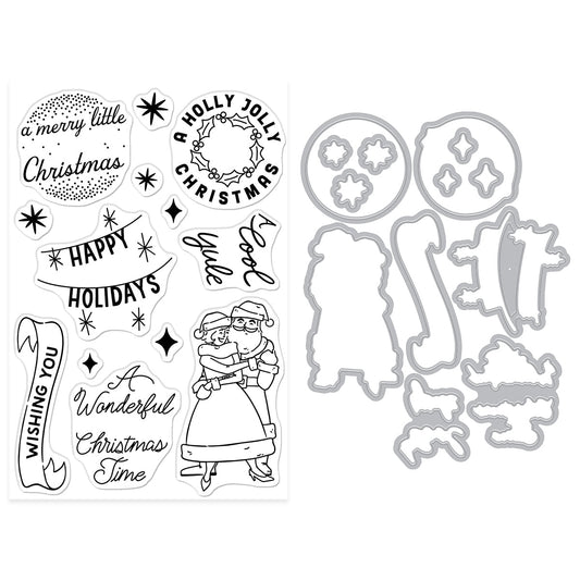 Hero Arts - Wishing You Stamp & Cut Bundle