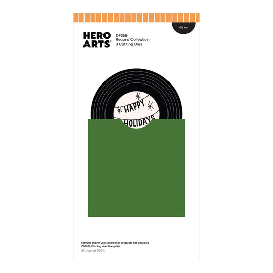 Hero Arts - Record Collection Die Set