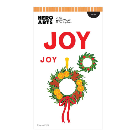 Hero Arts - Winter Wreath Die Set