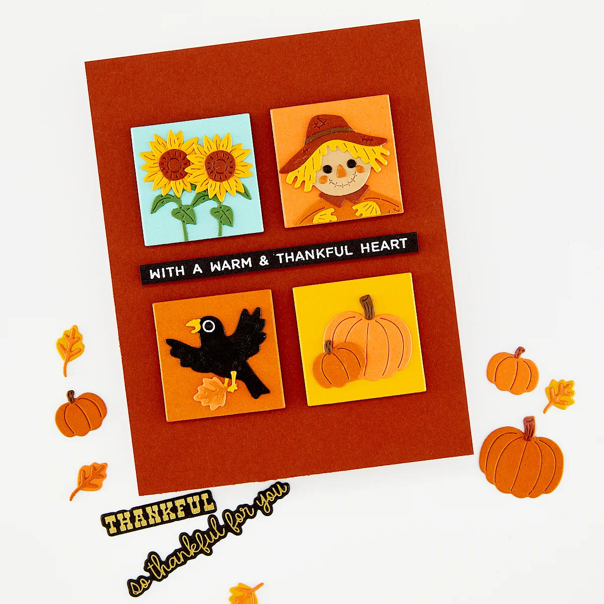 Hero Arts - Autumn Greetings Stamp Set