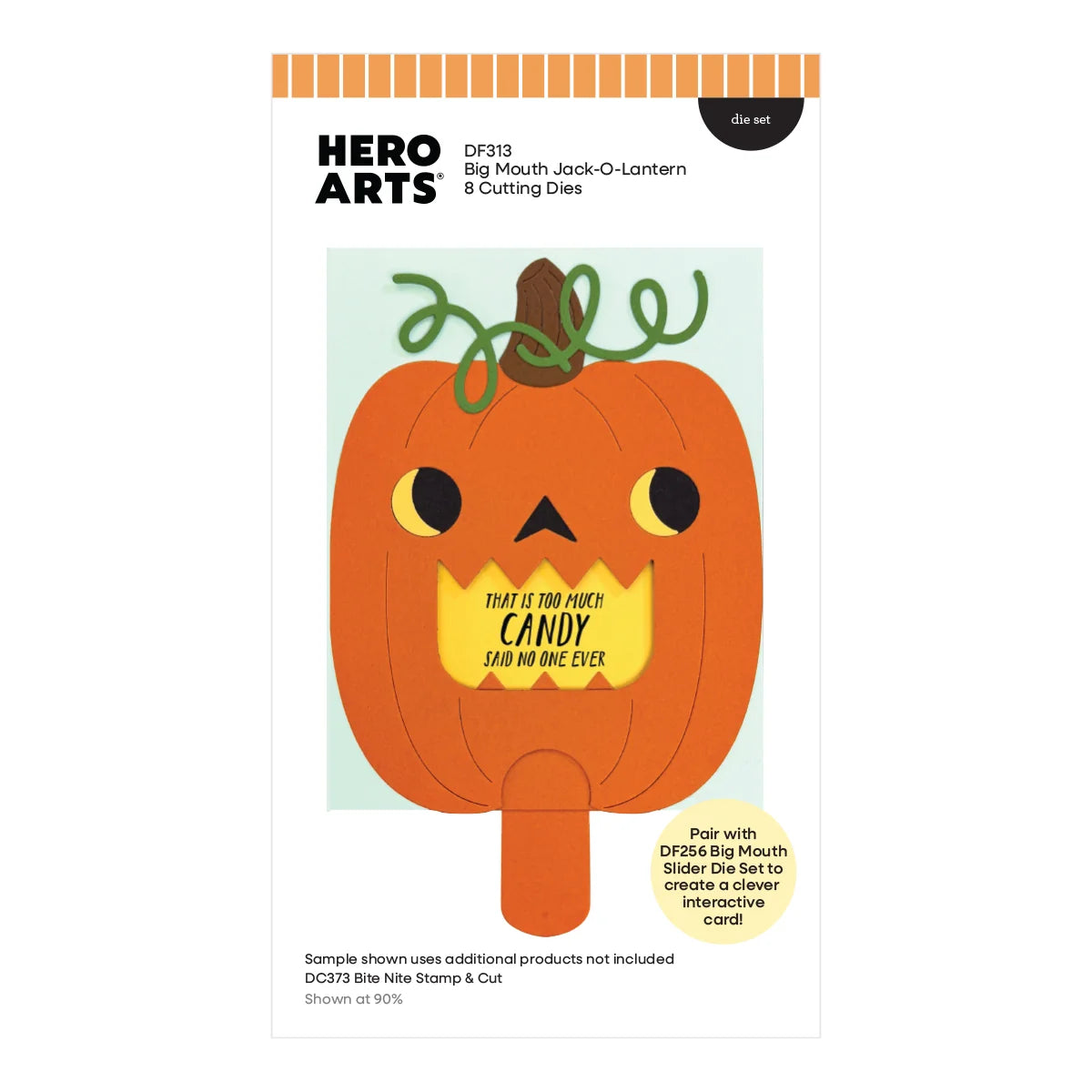 Hero Arts - Big Mouth Jack-o-Lantern Die Set