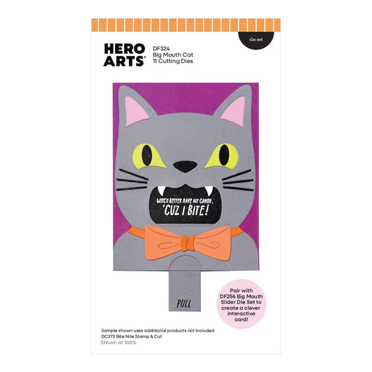 Hero Arts - Big Mouth Cat Die Set