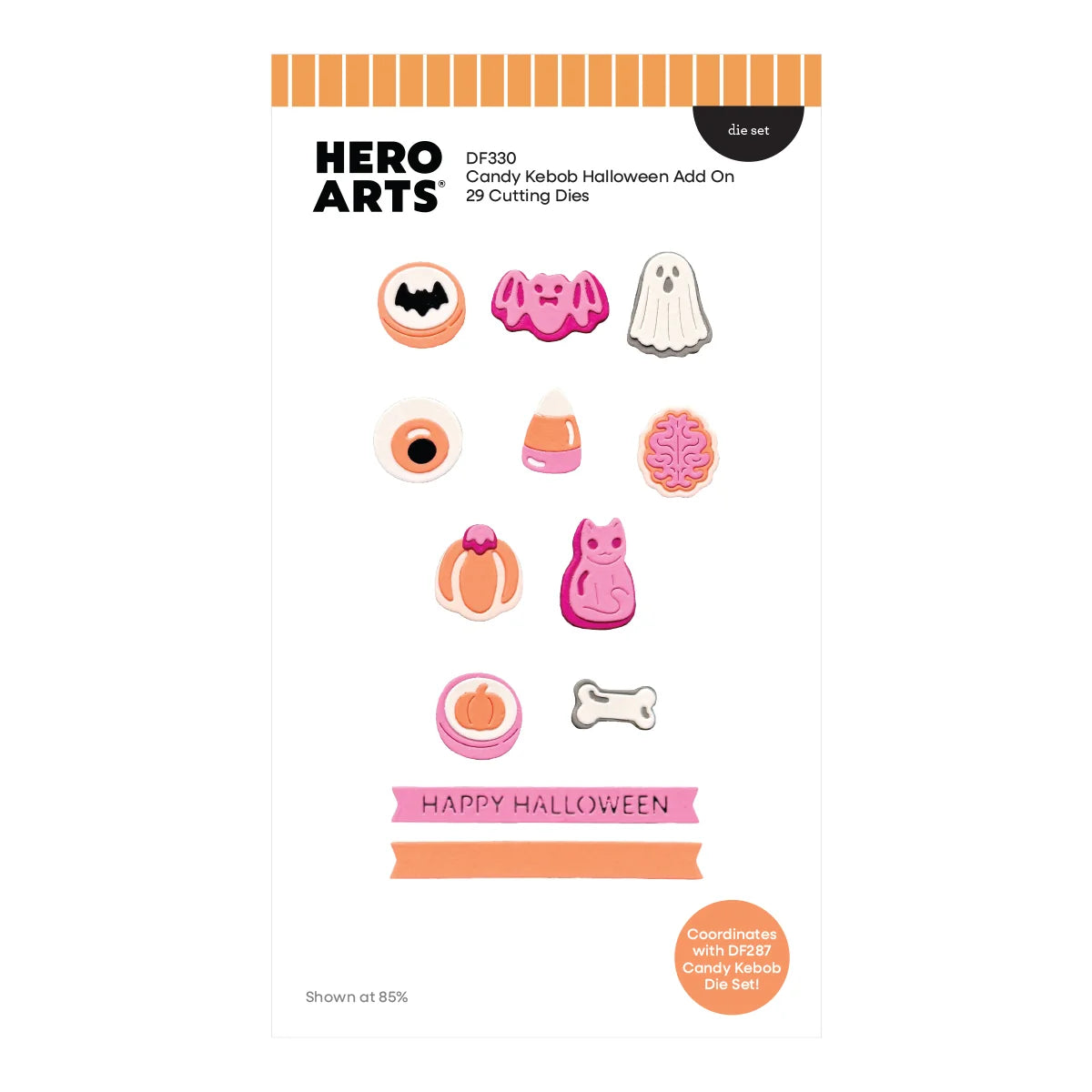 Hero Arts - Candy Kebob Halloween Add On Die Set