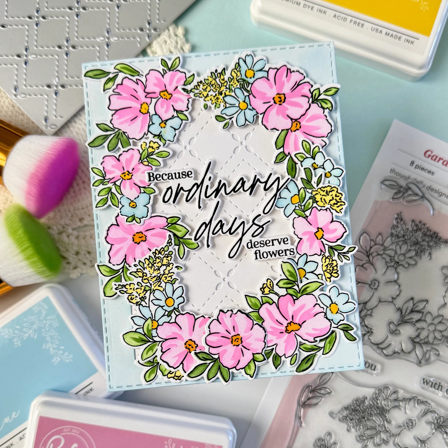 Pinkfresh - Garden Grace - Stamp & Die Bundle