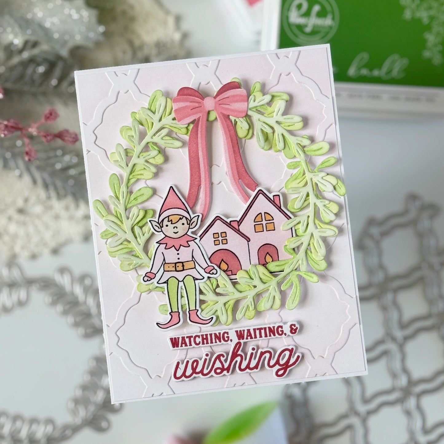 Pinkfresh - The Shelf Edit: Magic of the Season Stamp, Die & Stencil Bundle