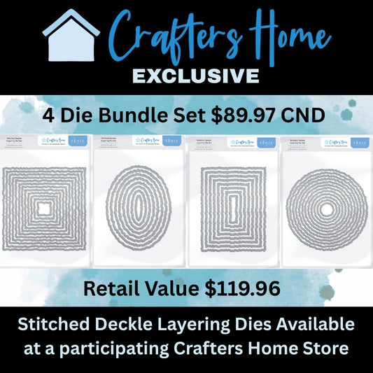 Tonic - Stitched Deckle Layering Die Set BUNDLE **Crafter's Home Exclusive**