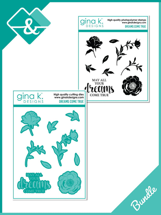 Gina K - Dreams Come True Stamp & Die Bundle