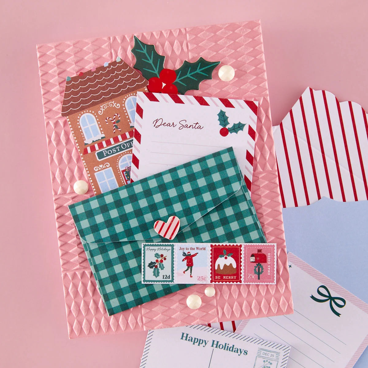 Spellbinders - Dear Santa - Postage Washi Tape