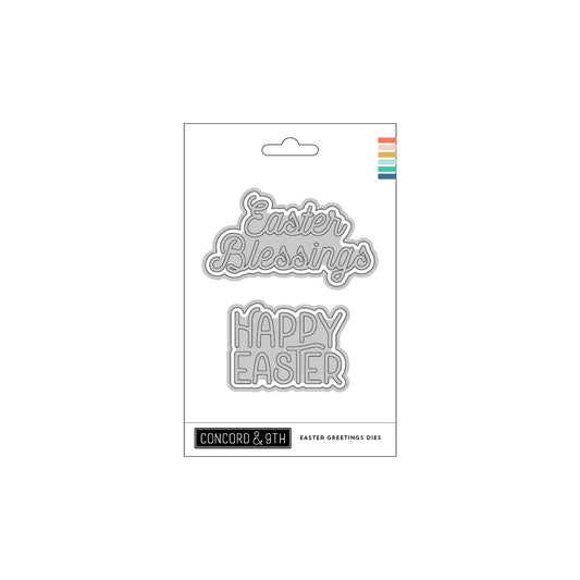 Concord & 9th - Easter Greetings Die Set