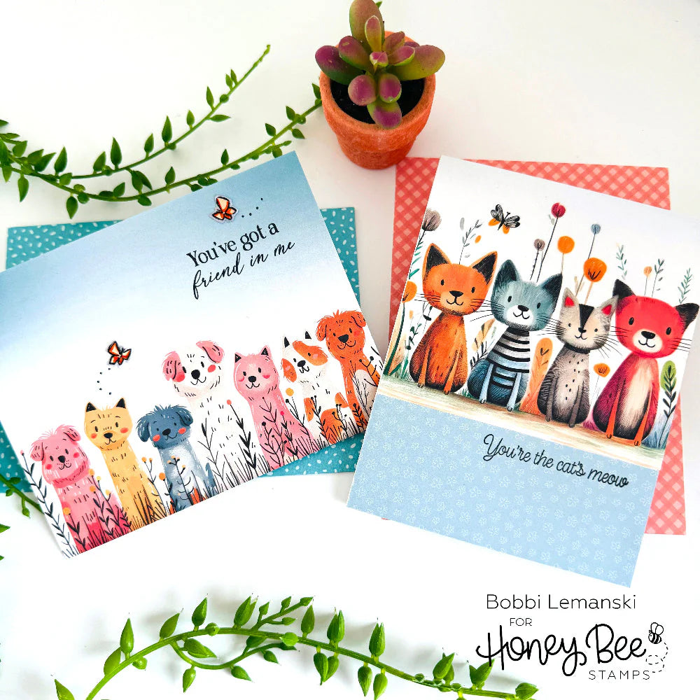 Honey Bee - You've Got A Friend Stamp & Die Bundle