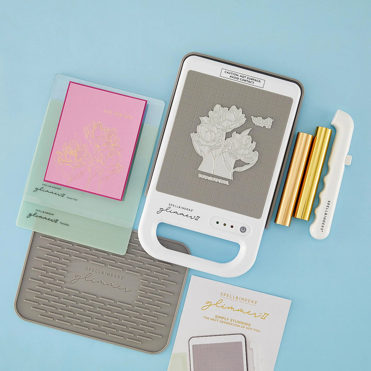 ***PRE-ORDER*** Spellbinders - Glimmer II Hot Foil System & Platinum 6 Die Cutting Machine Bundle