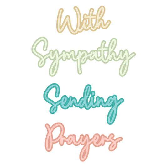 Honey Bee - Great Greetings: Sympathy Die Set