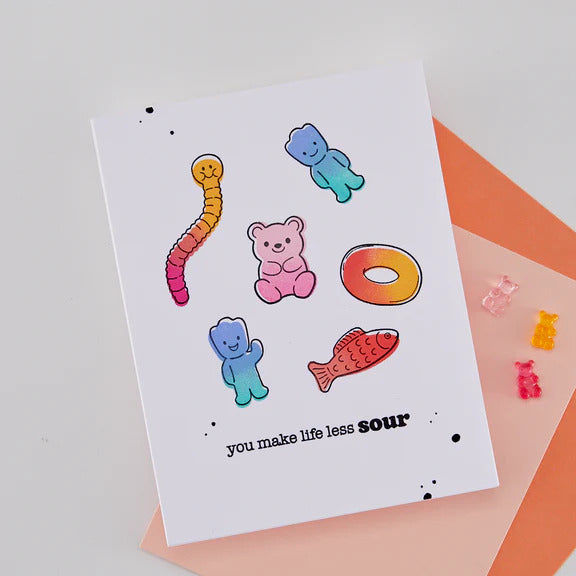 Hero Arts - Let's Stick Together Stamp & Cut Bundle