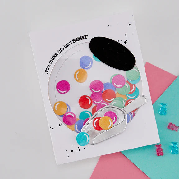Hero Arts - Penny Candy Jar Die Set