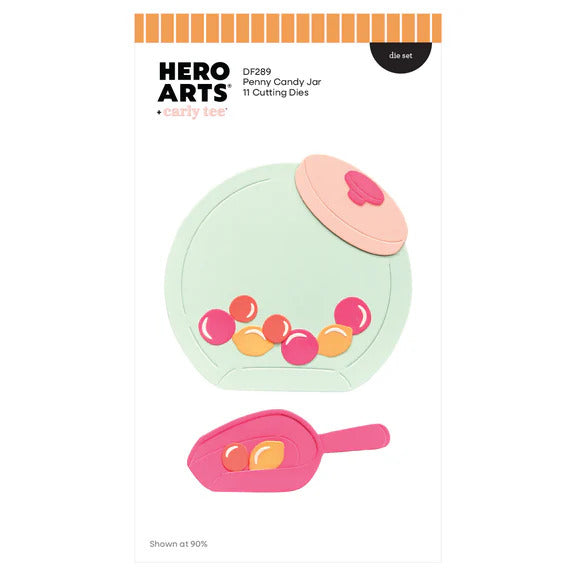 Hero Arts - Penny Candy Jar Die Set
