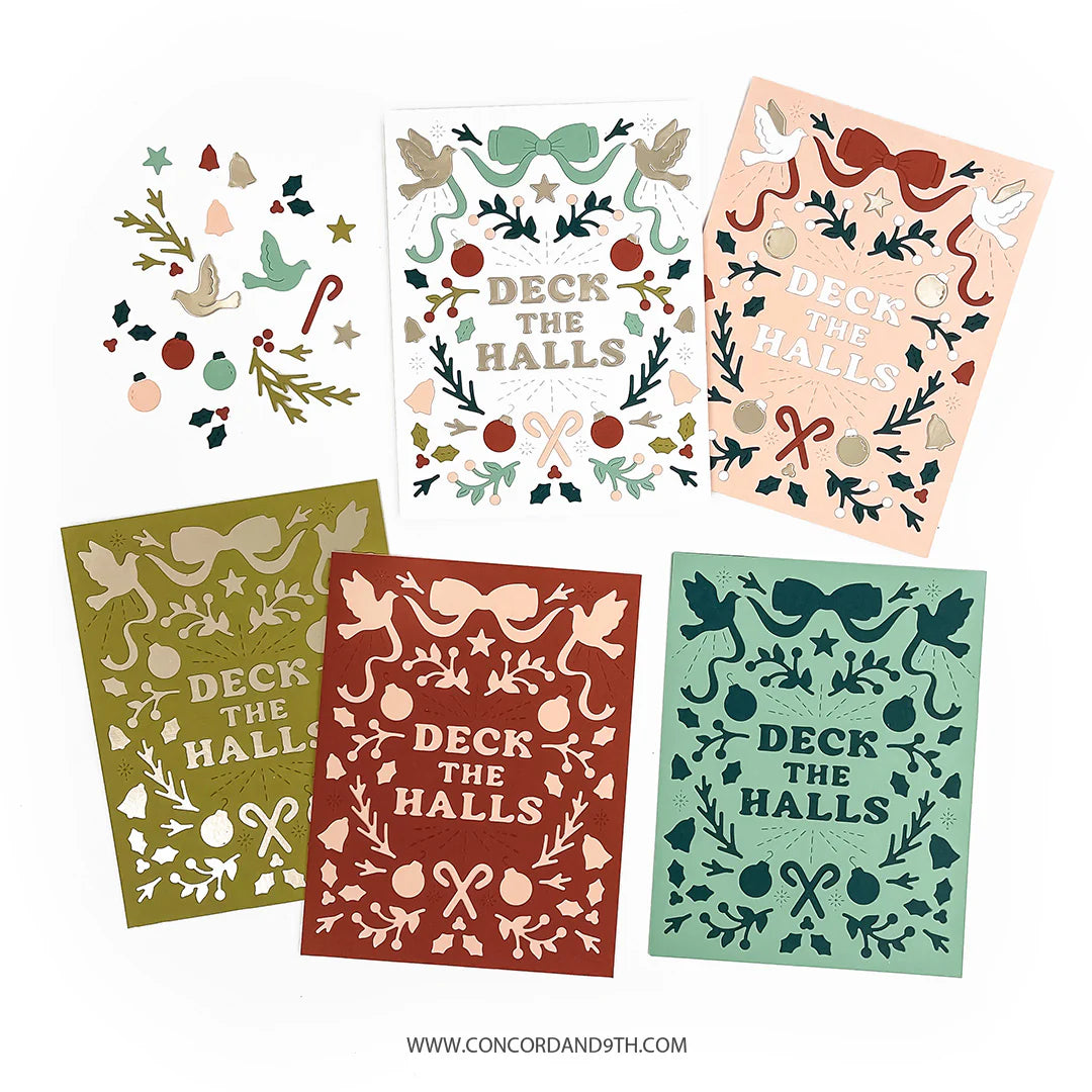 Concord & 9th - Holiday Charm Inlay Die