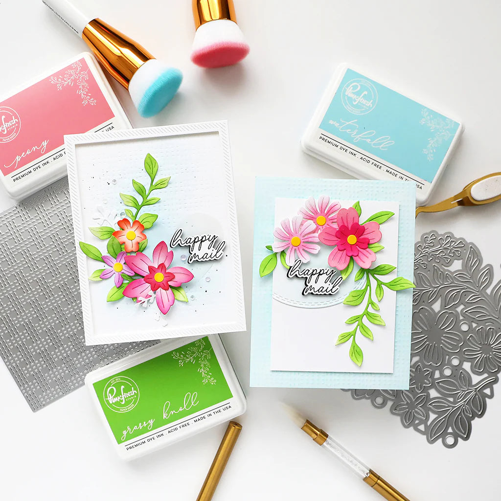 Pinkfresh - Fresh Florals - Stencil Set