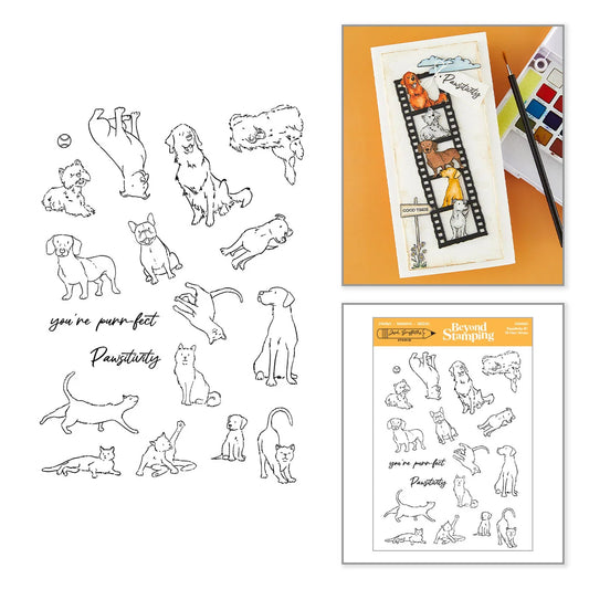 Beyond Stamping - Pawsitivity #1 Stamp Set by Josh Griffiths