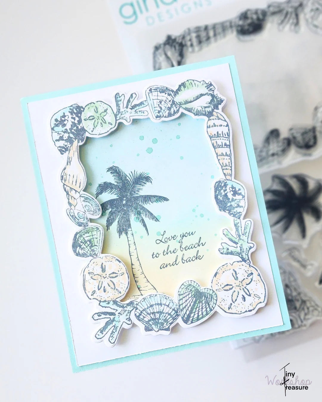 Gina K. - Beach Frame Stamp & Die Bundle