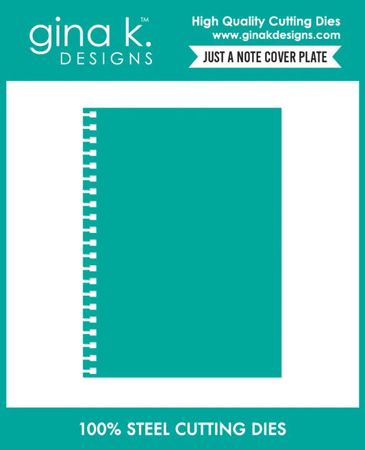Gina K. - Just A Note Cover Plate Die