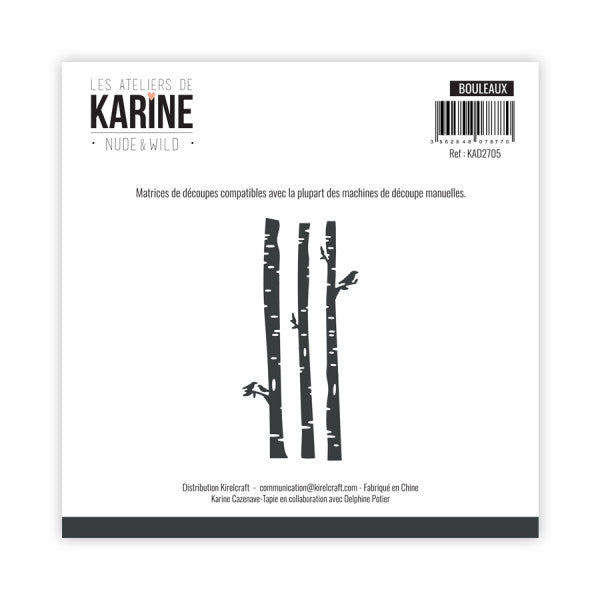 Les Ateliers de Karine - Nude & Wild - Birches Die Set