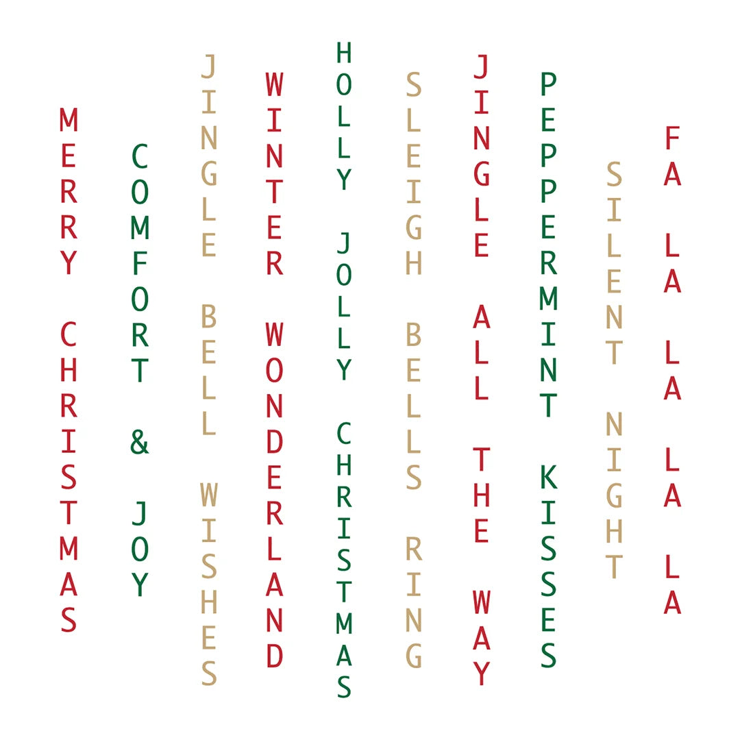 LDRS - Holiday Vertical Sentiments Stamp Set