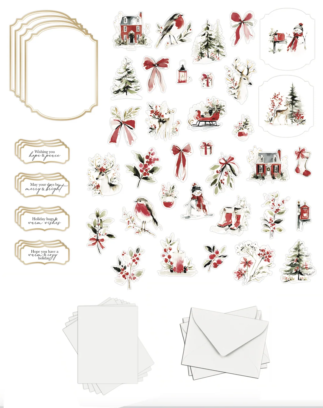 LDRS - Festive Holiday Card Making Kit