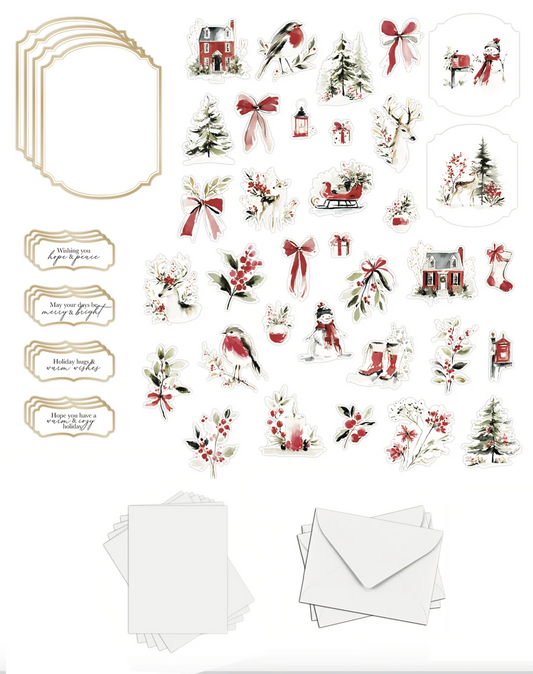 LDRS - Festive Holiday Card Making Kit