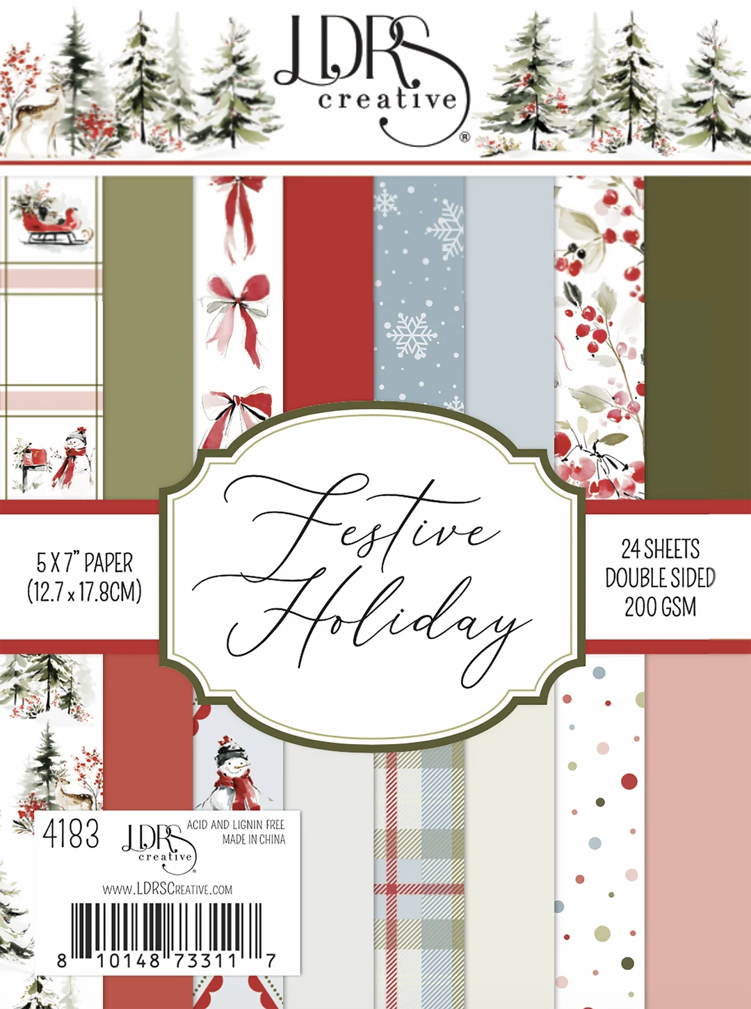 LDRS - Festive Holiday Paper Pack