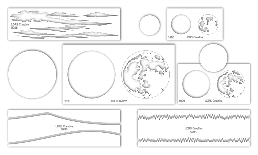 LDRS - Land & Sky Stencils and Masks