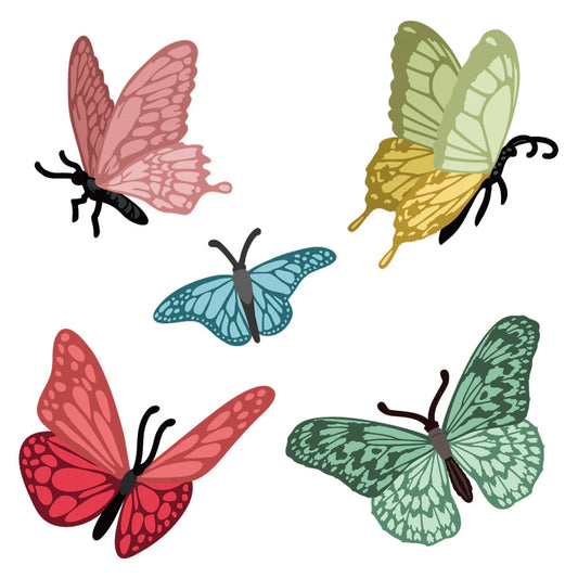 Honey Bee - Lovely Layers: Butterflies Die Set