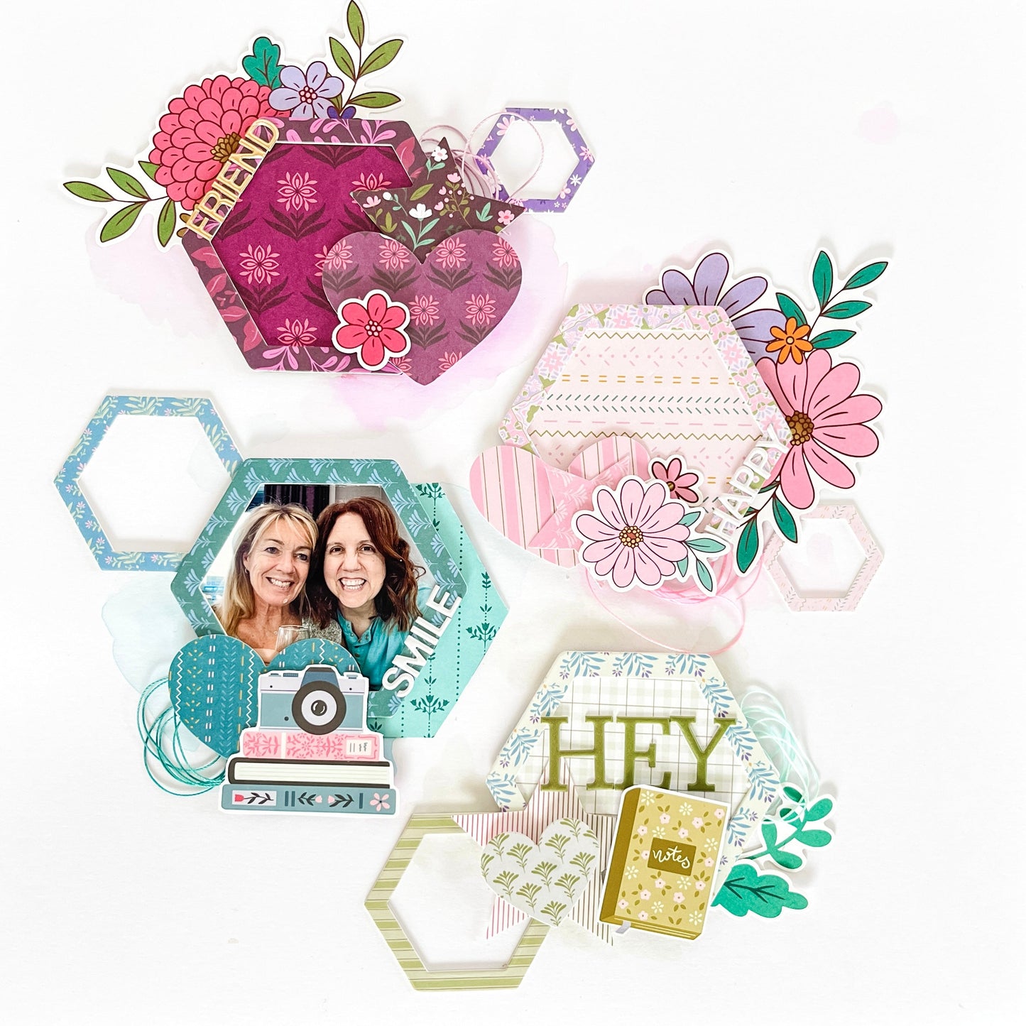 Pinkfresh - Lovely Lane - Chipboard Stickers