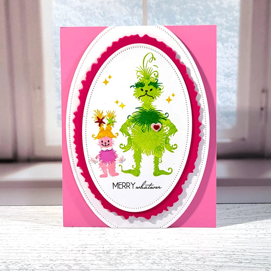 LDRS - Fuzzy Wuzzies Grumpy Grumpleton Stamp & Die Bundle