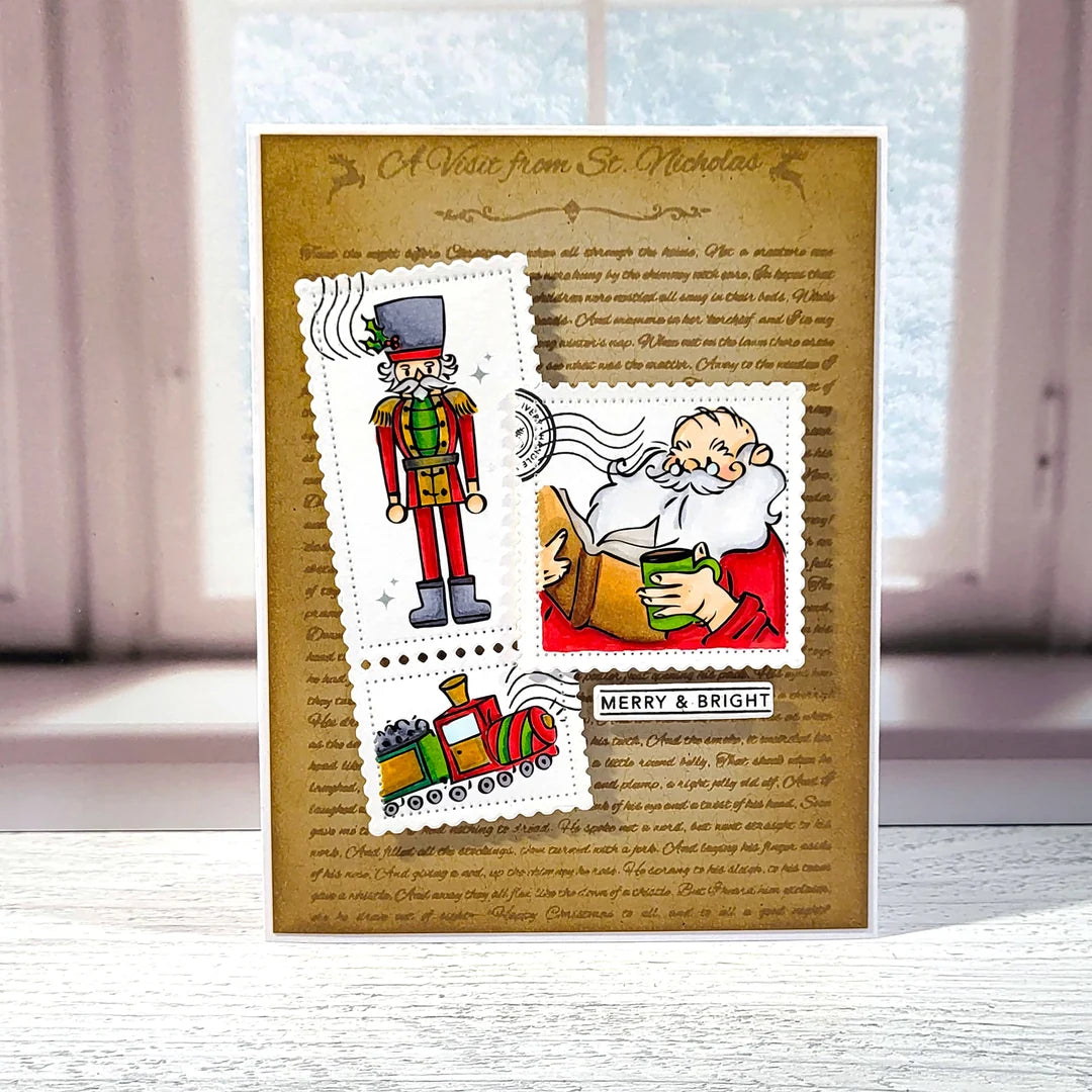 LDRS - A Visit from St. Nicholas Background Stamp