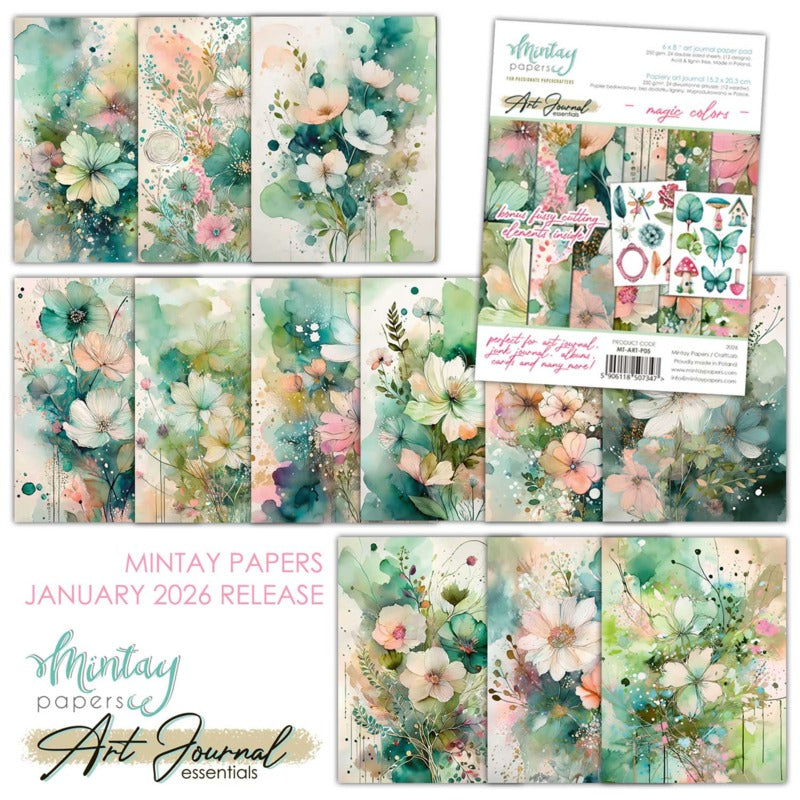 Mintay - Art Journal - Magic Colors