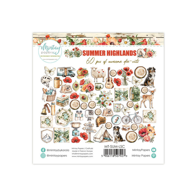 Mintay - Summer Highlands - Paper Die Cuts