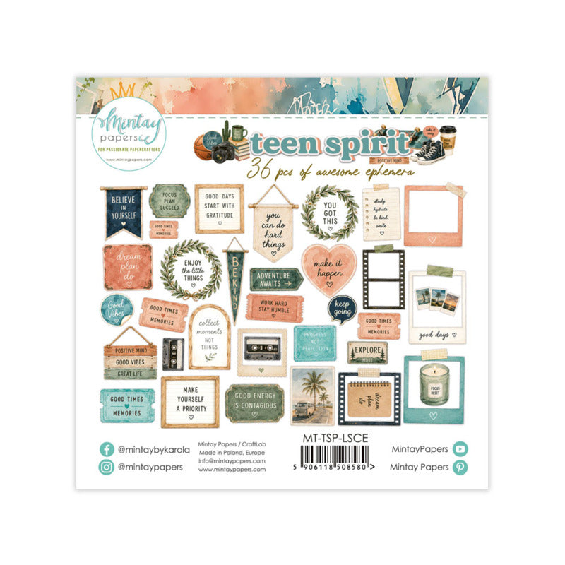 Mintay - Teen Spirit - Paper Ephemera