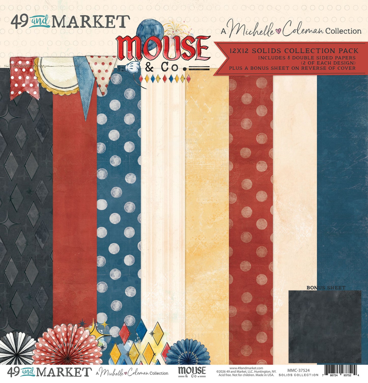 49 & Market - Mouse & Co. - Solid Collection Pack
