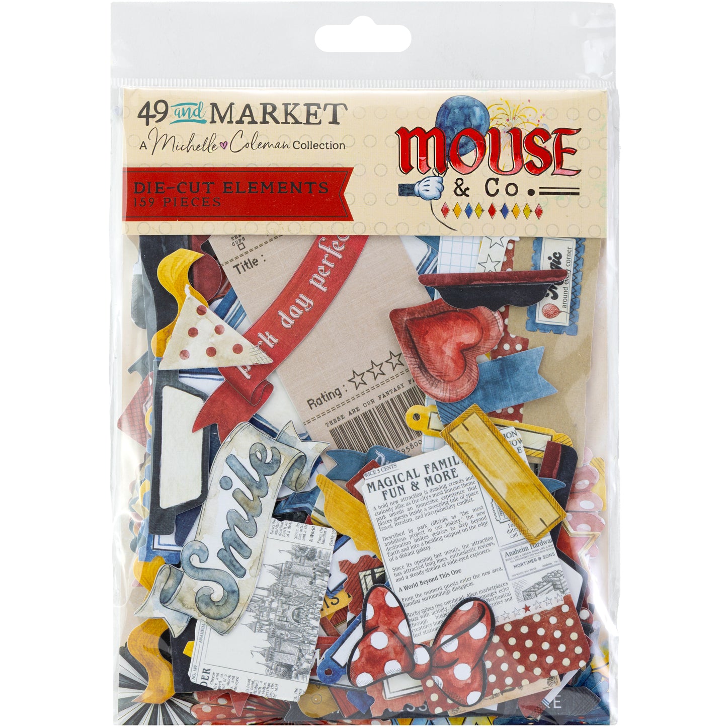 49 & Market - Mouse & Co. - Die-Cut Elements