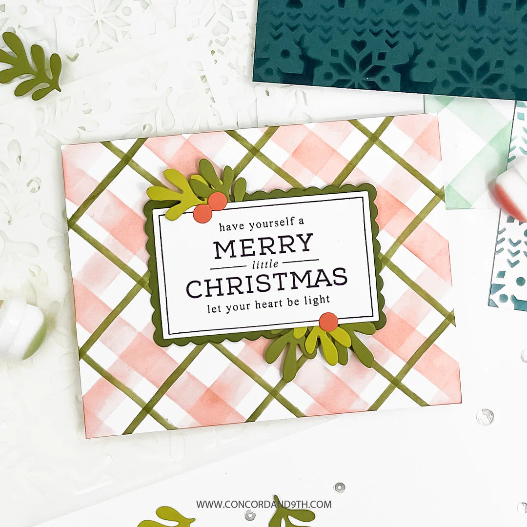 Concord & 9th - Season's Greetings Stamp & Die Bundle